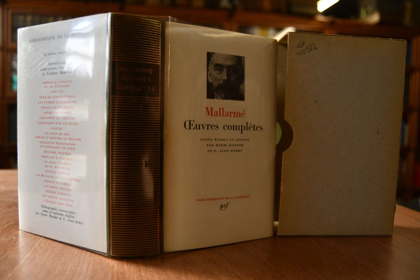 Mallarmé – Œuvres complètes – Bibliothèque de la Pléiade